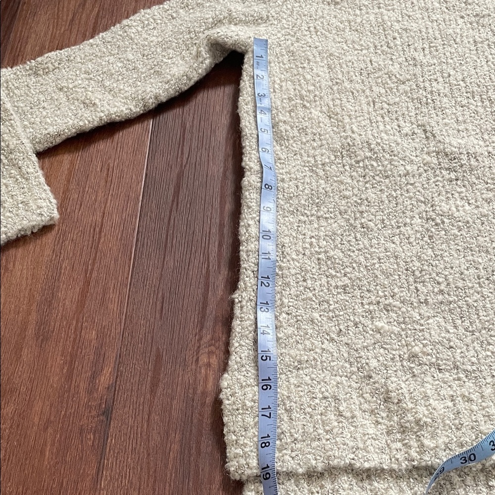 Roots Cream Textured Crew Neck Sweater - Picture 7 of 7